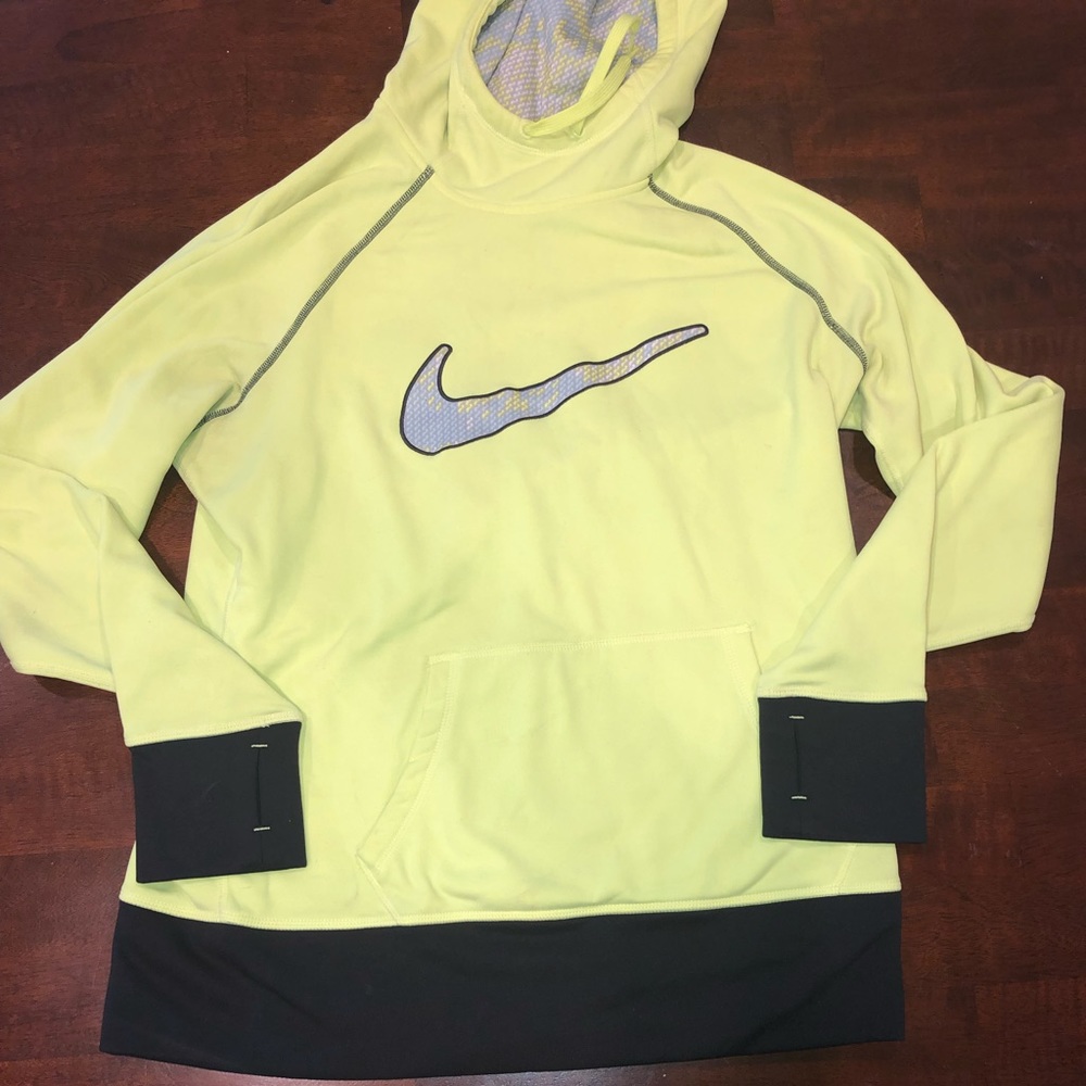 Neon Nike hoodie